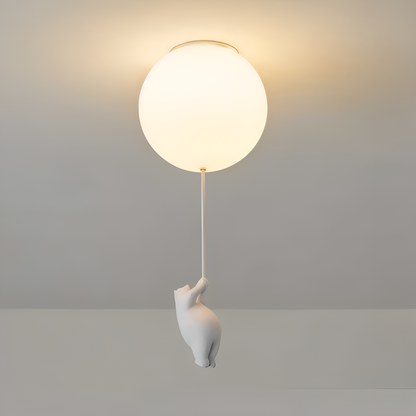 PolarLoon – Ludique Lampe Suspension Ours Ballon