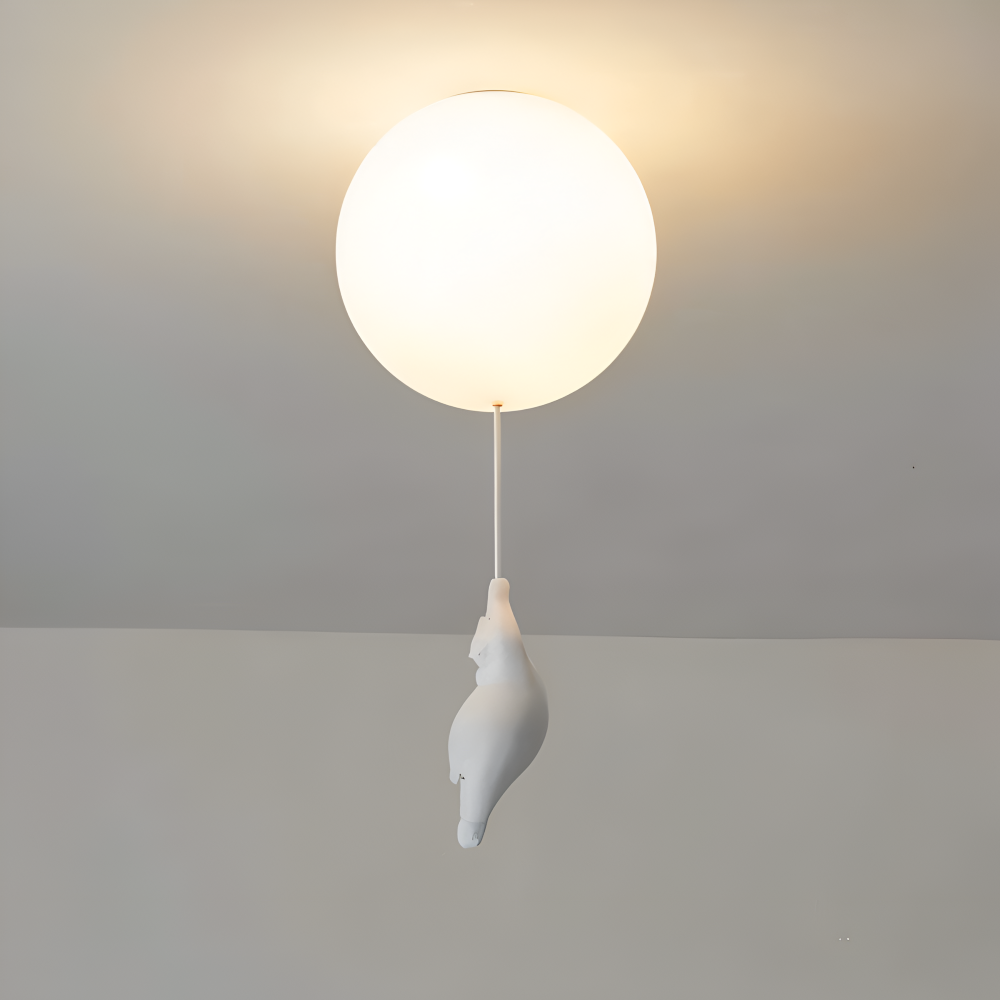 PolarLoon – Ludique Lampe Suspension Ours Ballon