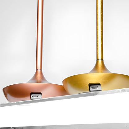 Nina – Lampe de table portable en design cylindrique