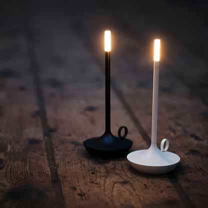 Nina – Lampe de table portable en design cylindrique