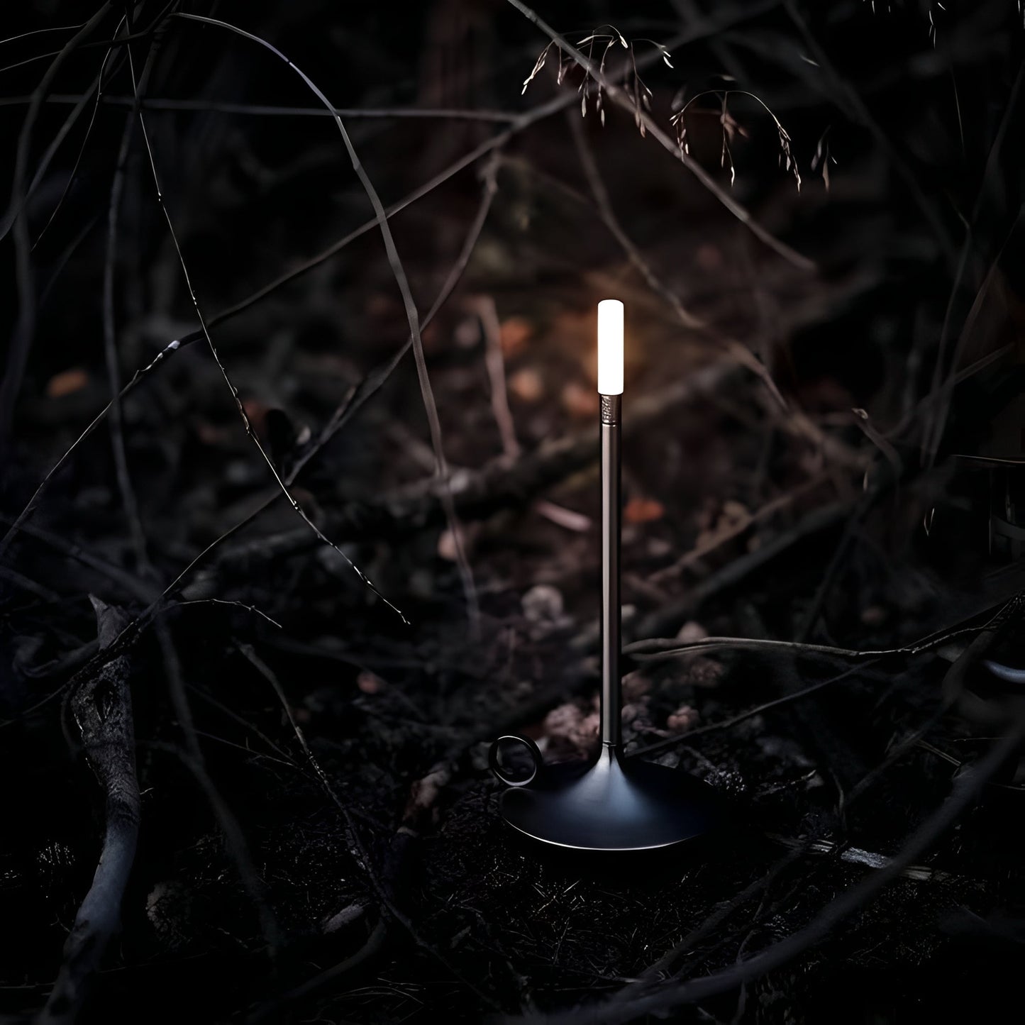 Nina – Lampe de table portable en design cylindrique
