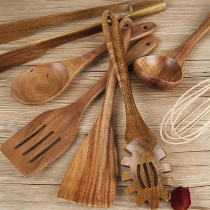 Elmar – Ustensiles de cuisine en bois premium