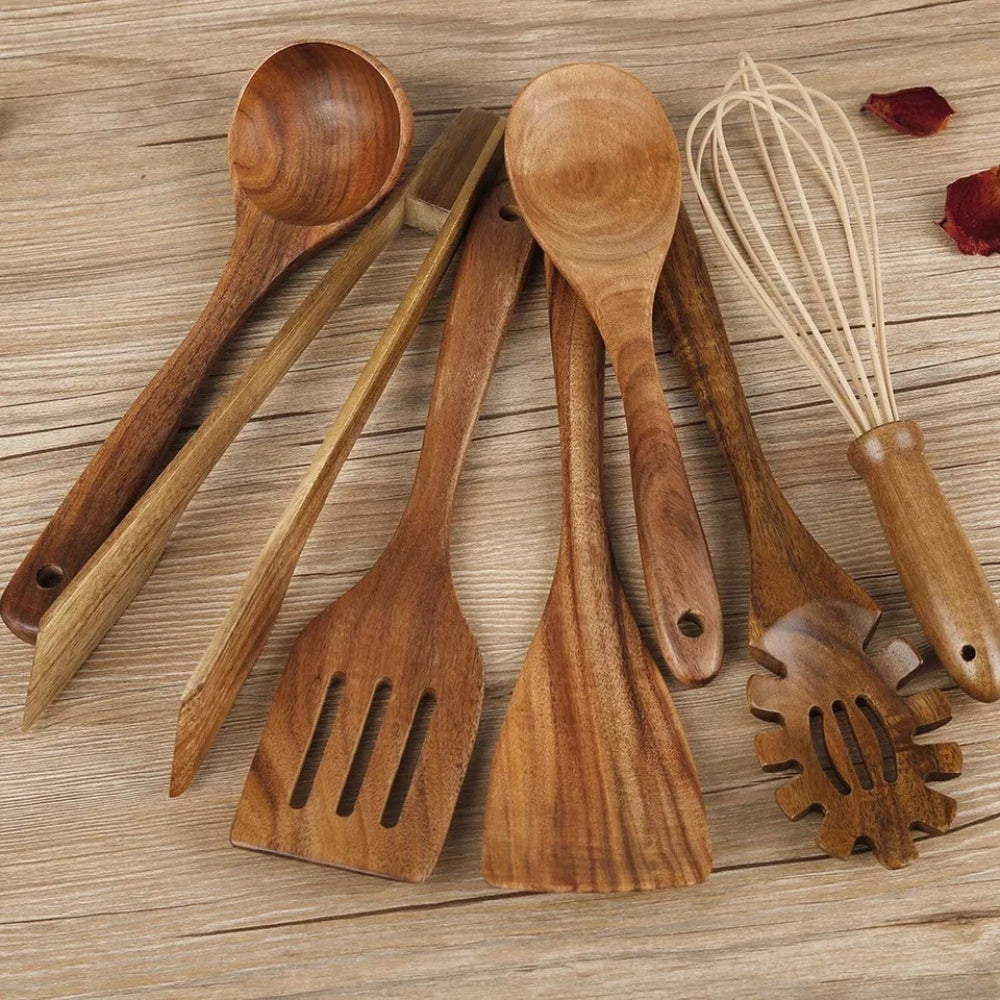 Elmar – Ustensiles de cuisine en bois premium
