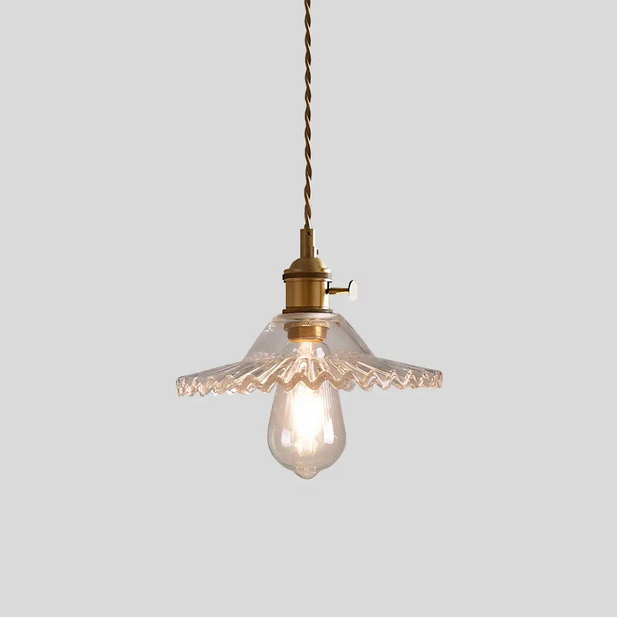 Hiroko – Suspension en verre rétro