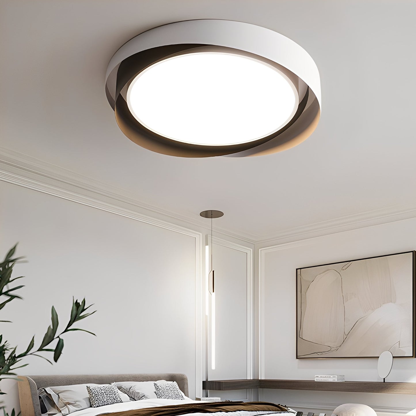 Quinn – Lampe de Plafond LED Moderne