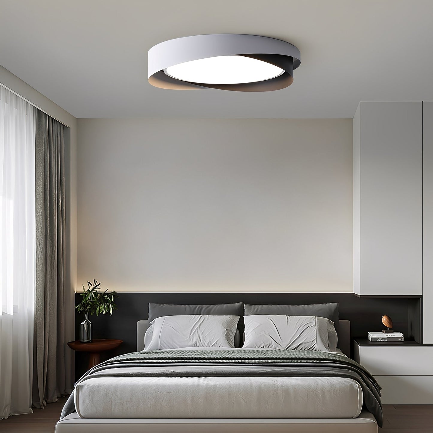 Quinn – Lampe de Plafond LED Moderne