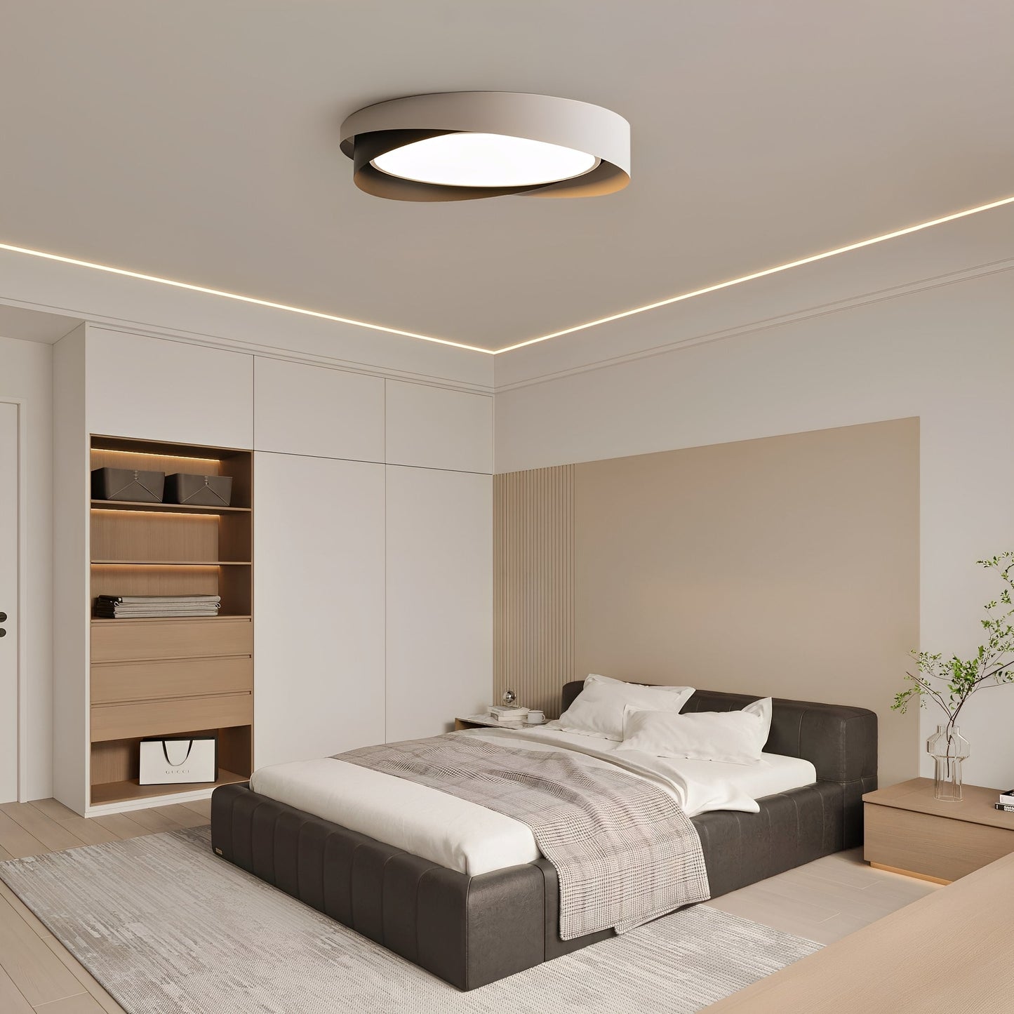Quinn – Lampe de Plafond LED Moderne