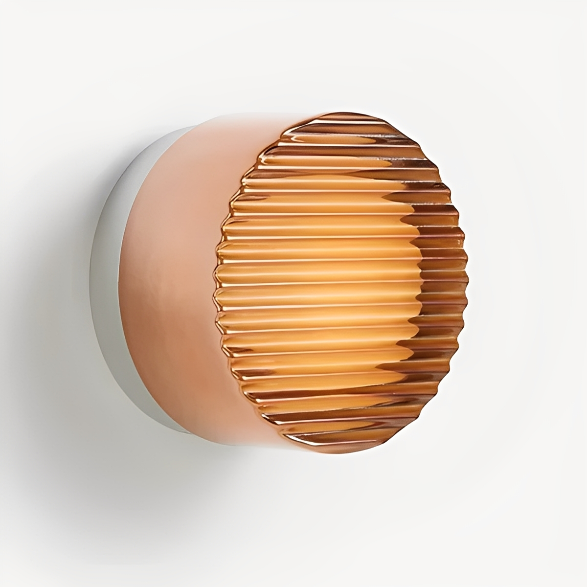 Kira – Lampe Murale Nordique avec Structure en Vagues