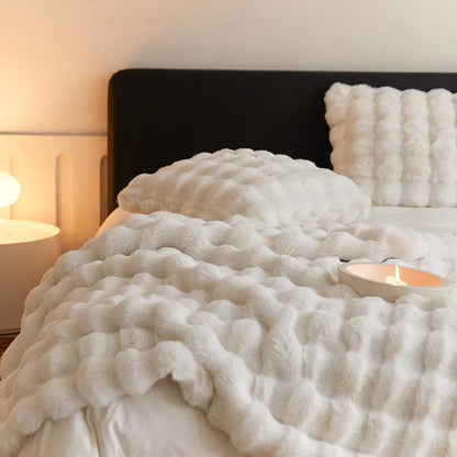 Avelyn – Couverture en velours à bulles