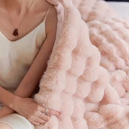Avelyn – Couverture en velours à bulles