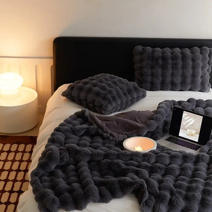 Avelyn – Couverture en velours à bulles