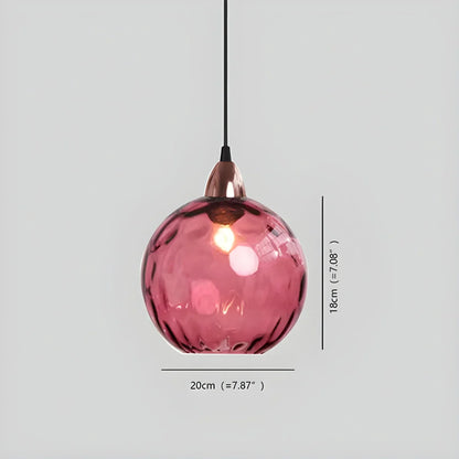 Emiko – Suspension en verre moderne