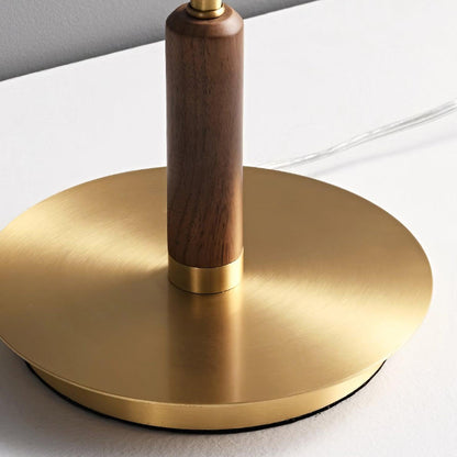 Redondo – Élégante lampe de table LED en métal et verre