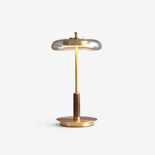 Vera – Lampe de table en cuivre et verre