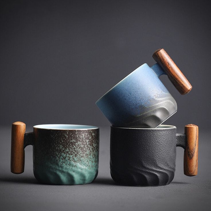 Tuguro – Tasse à thé en céramique avec poignée