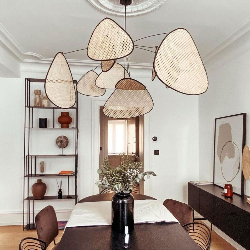 Ranya – Suspension en rotin moderne