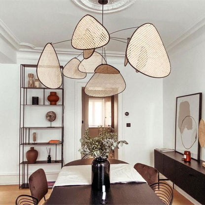 Ranya – Suspension en rotin moderne
