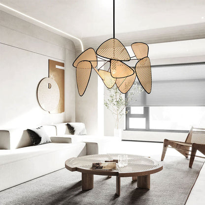 Ranya – Suspension en rotin moderne