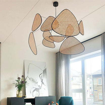 Ranya – Suspension en rotin moderne