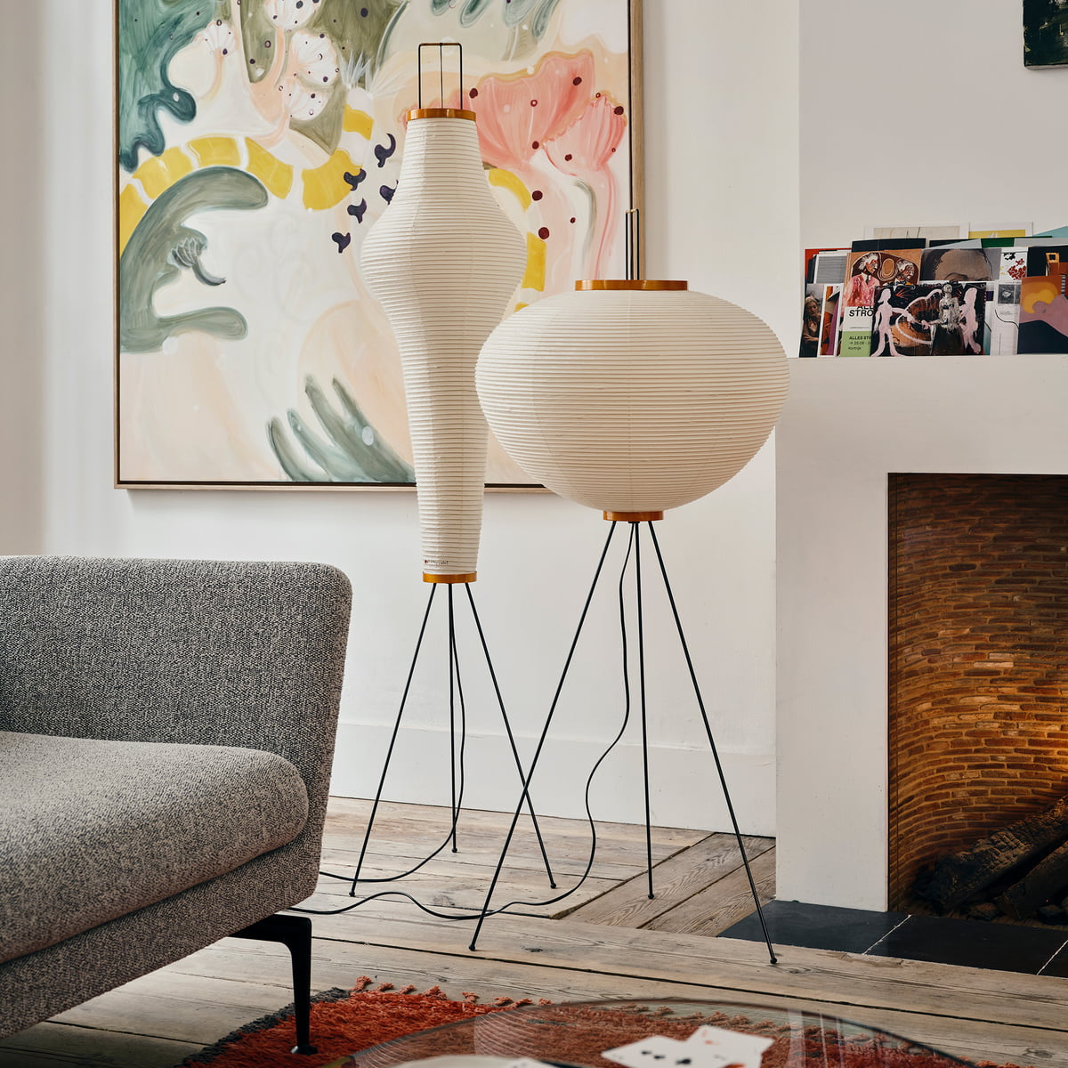 Hana – Lampe de Table Wabi-Sabi Japonaise