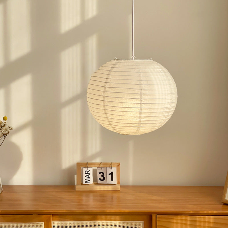 Amaya – Abat-jour en papier blanc au design moderne