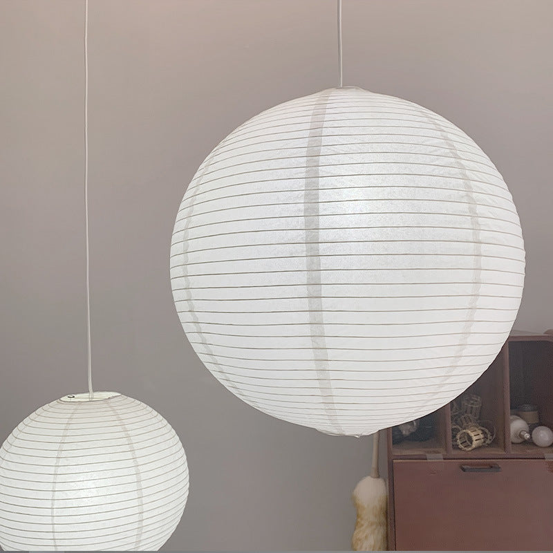 Amaya – Abat-jour en papier blanc au design moderne