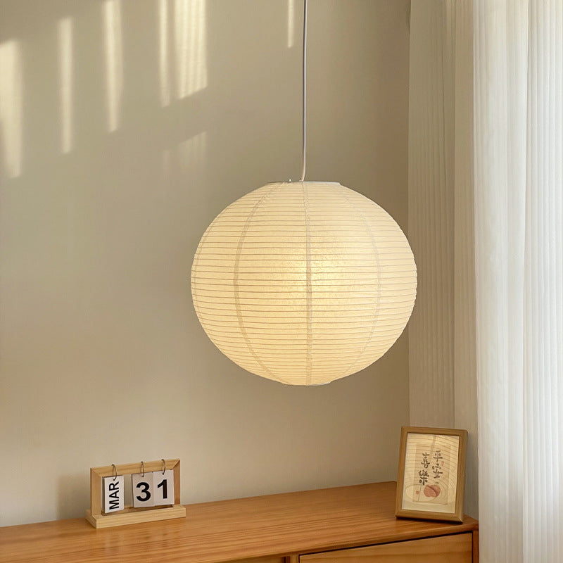Amaya – Abat-jour en papier blanc au design moderne