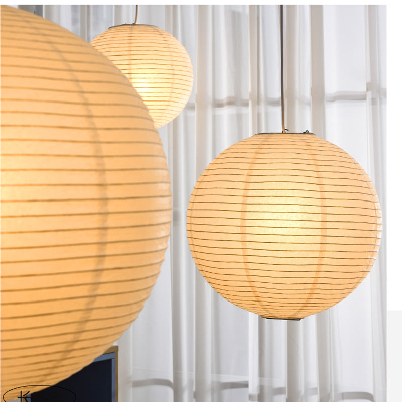 Amaya – Abat-jour en papier blanc au design moderne