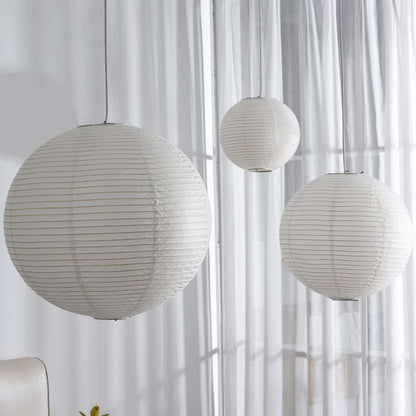 Amaya – Abat-jour en papier blanc au design moderne