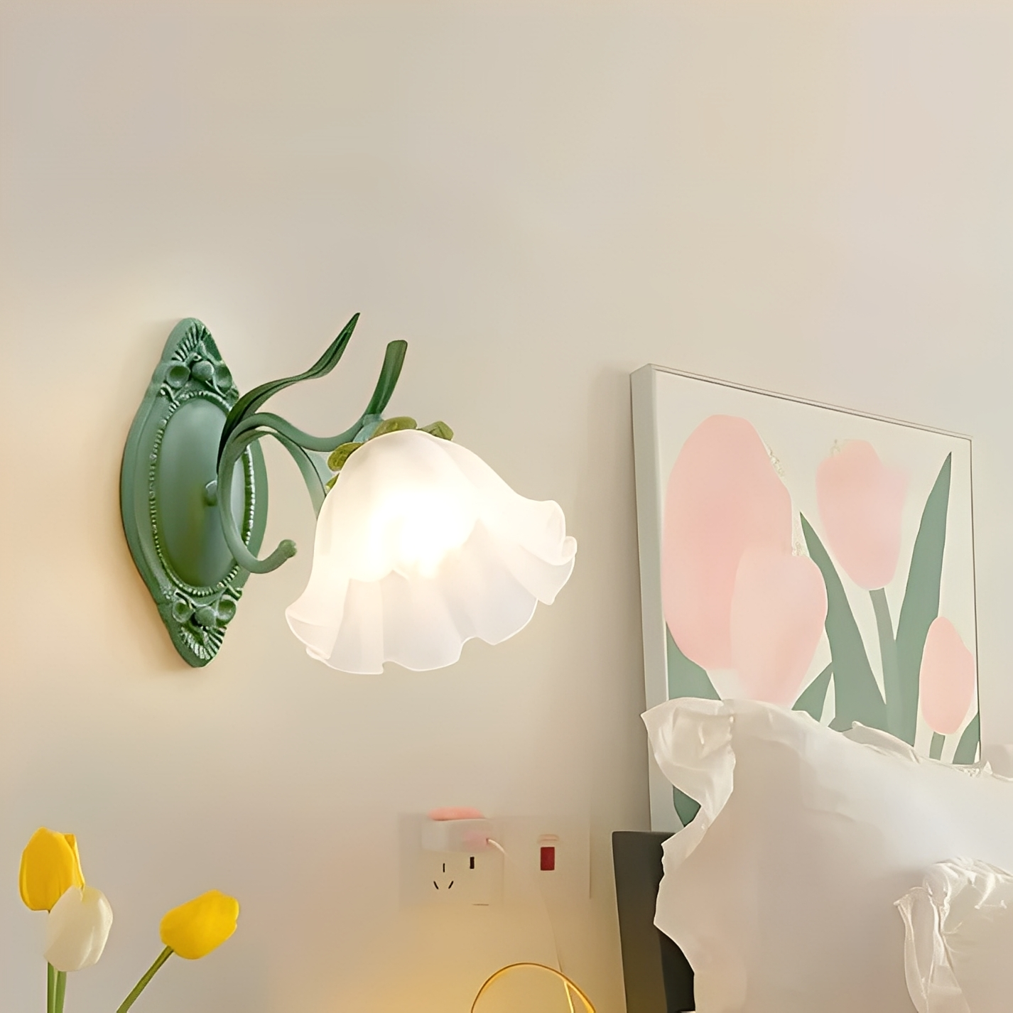 Vivia – Applique Murale Fleurs