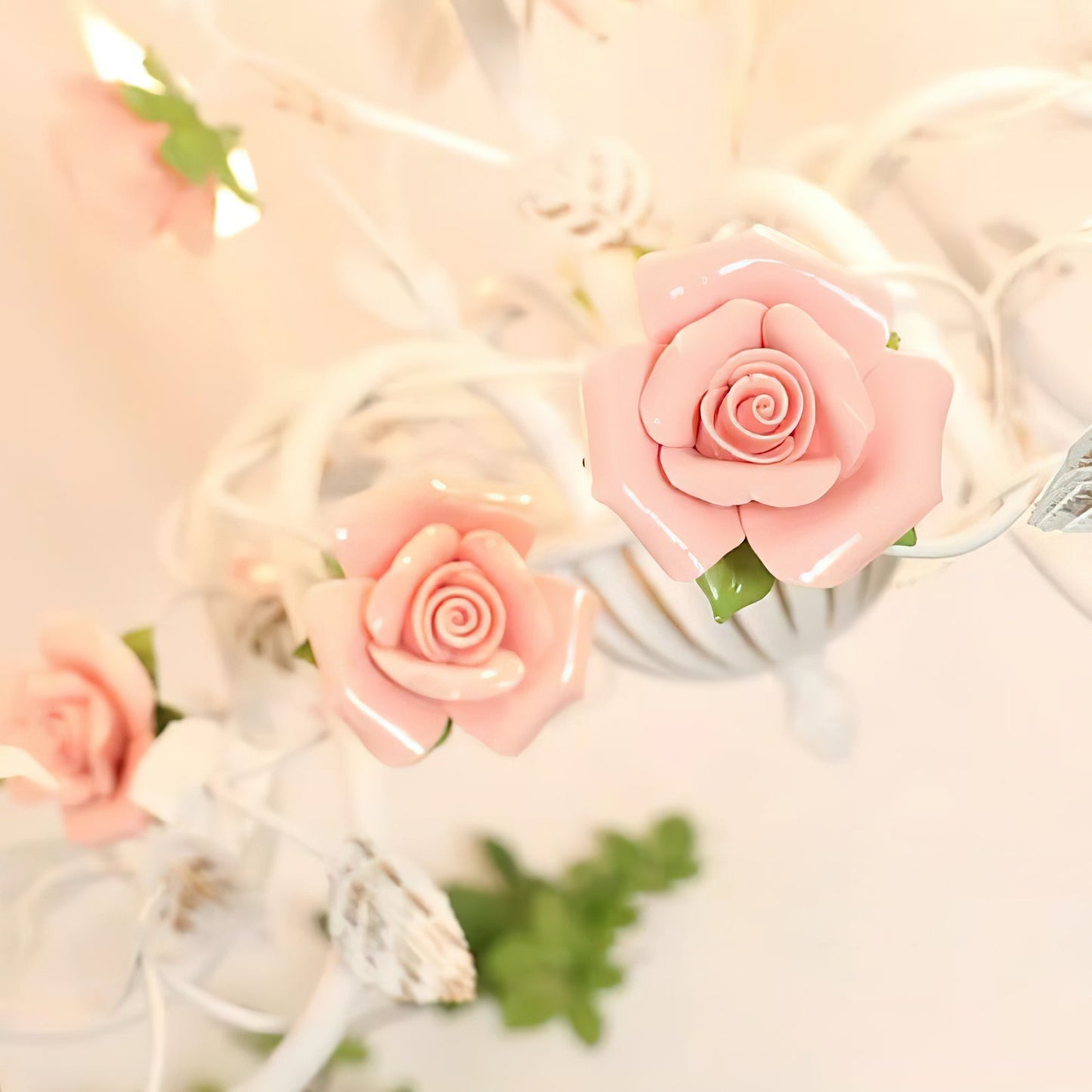 Evelisse – Lustre Vintage Blanc