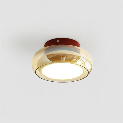 Zendi – Lustre moderne avec abat-jour en verre