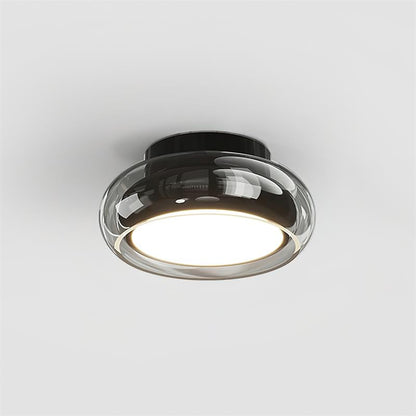 Zendi – Lustre moderne avec abat-jour en verre