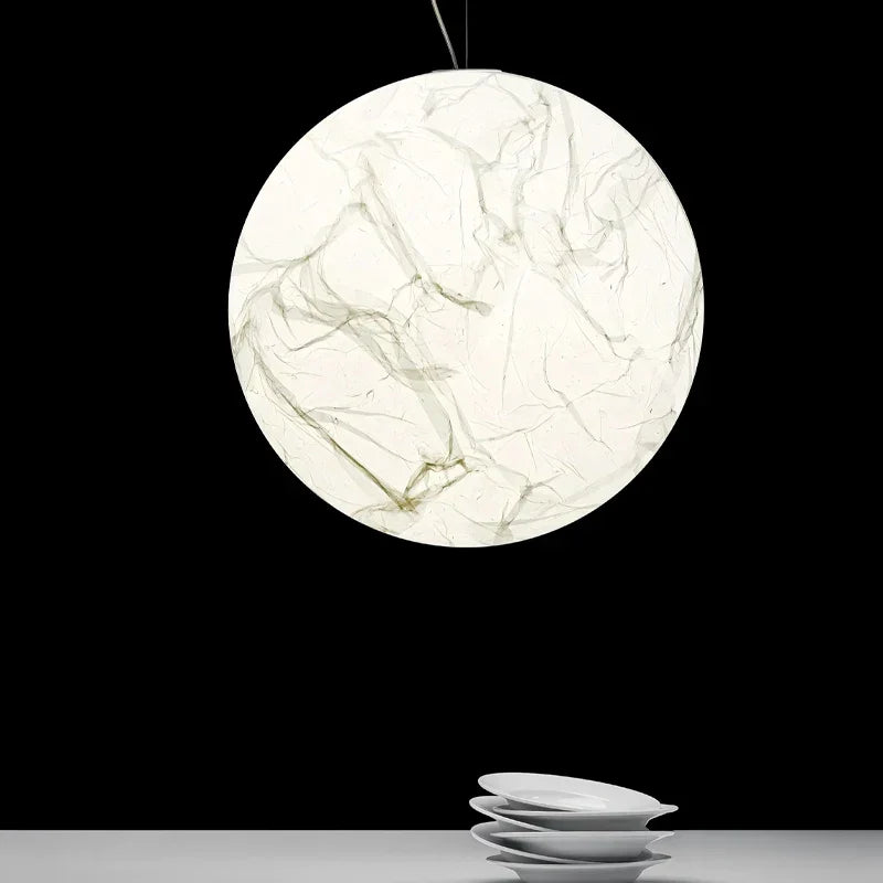 Tsukiko – Luxueuse Lampe Suspendue Minimaliste Lune