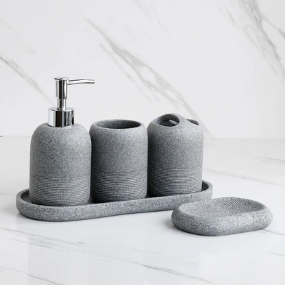 Avenor – Ensemble de salle de bain en résine