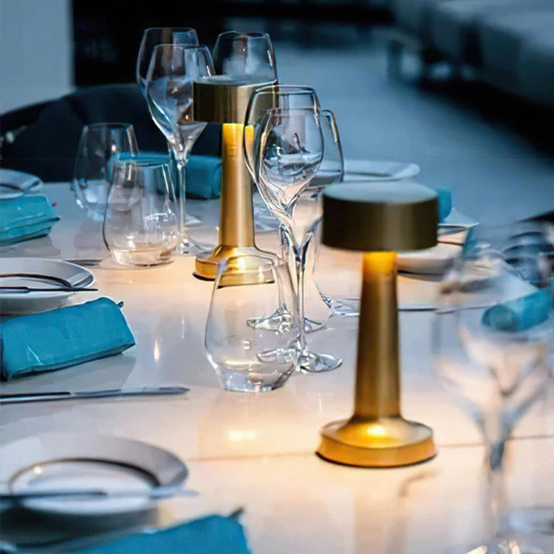 Ayura - Lampe de table LED moderne en forme d'haltère