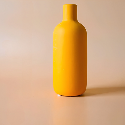 Clara – Style Nordique Vase en Céramique Blanche