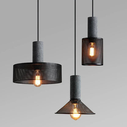 Hudson – Suspension industrielle vintage