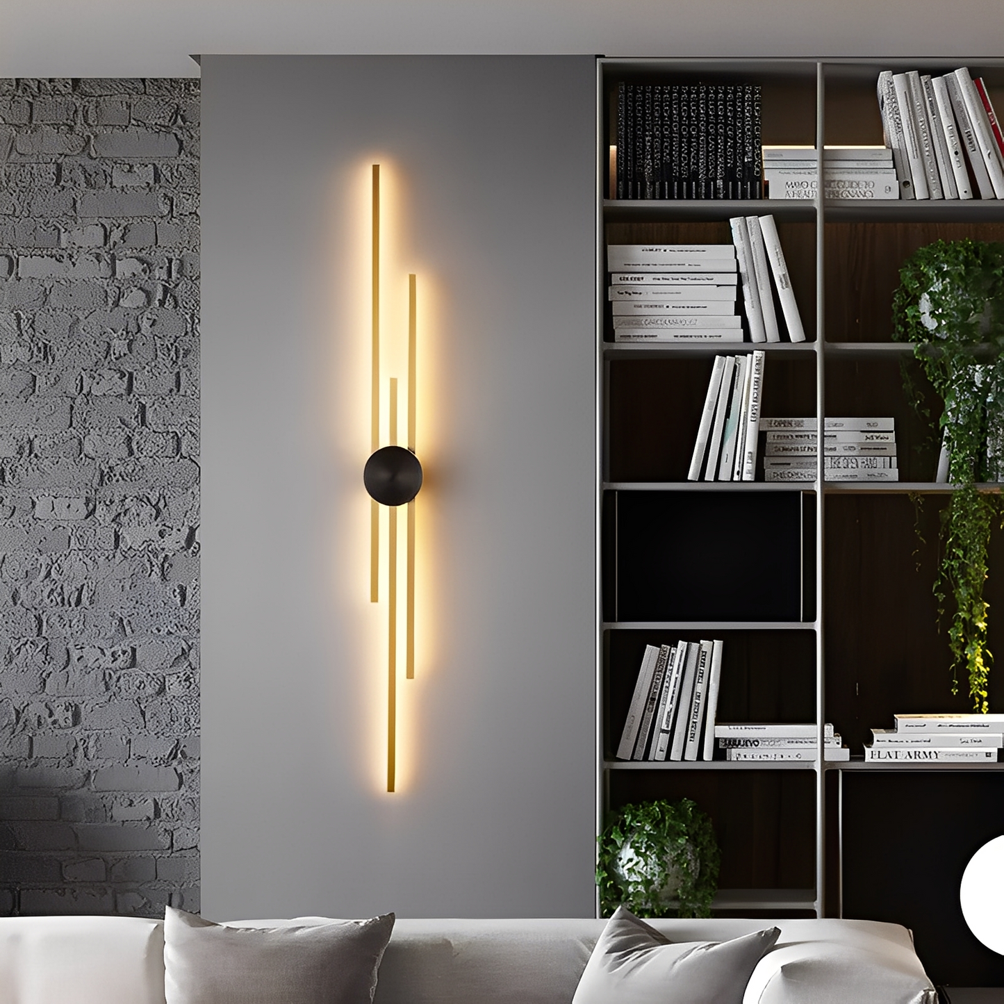 Dustin – Luxueuse Lampe Murale en Cuivre