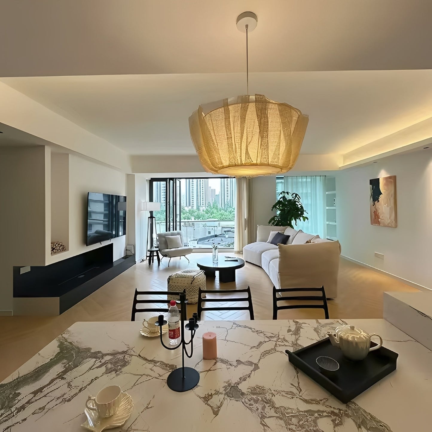 Runa – Lustre rustique fait main