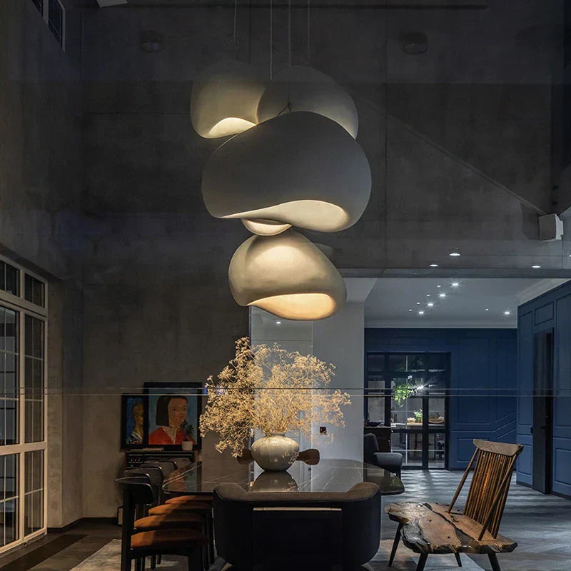 ZenLumière – Suspension minimaliste Wabi-Sabi