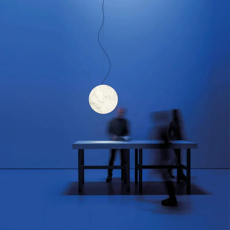 Tsukiko – Luxueuse Lampe Suspendue Minimaliste Lune