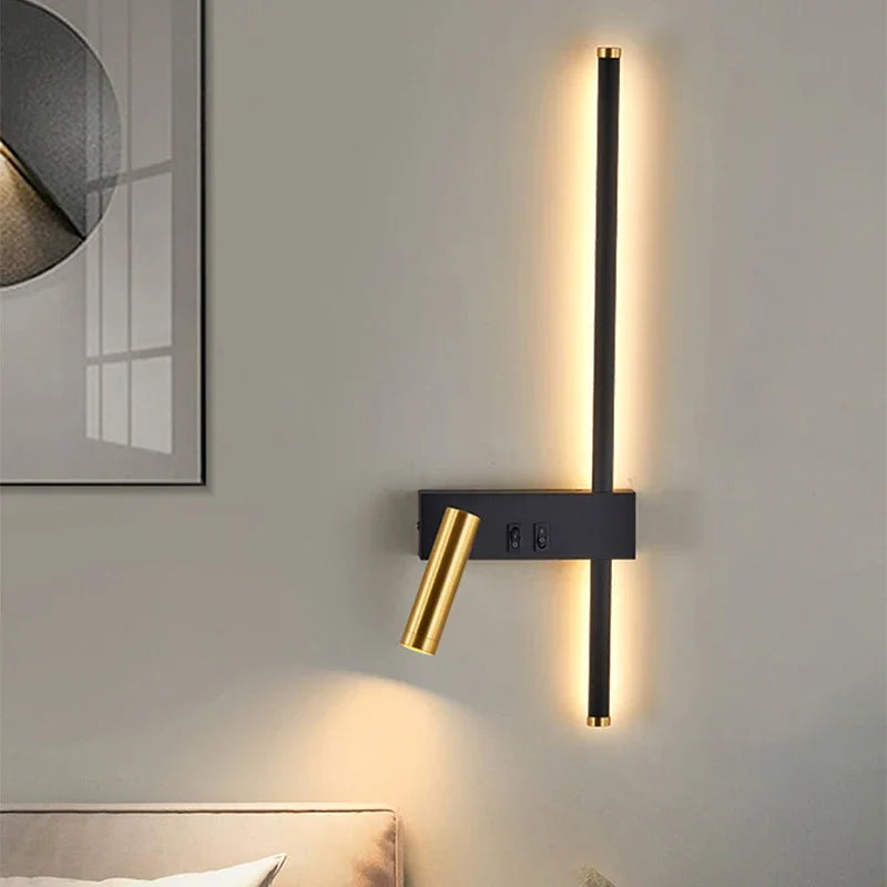 Akagi – Lampe murale moderne de luxe lumière