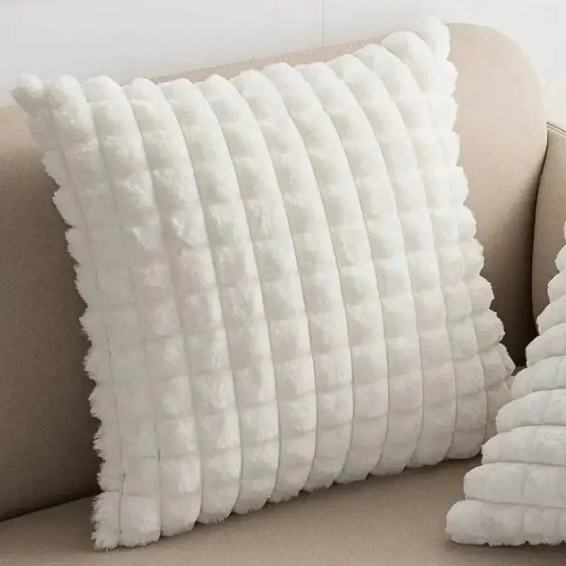 Terra – Housse de coussin en peluche