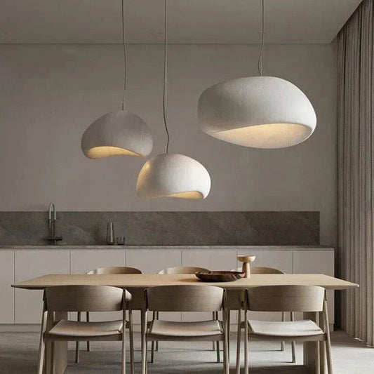 ZenLumière – Suspension minimaliste Wabi-Sabi