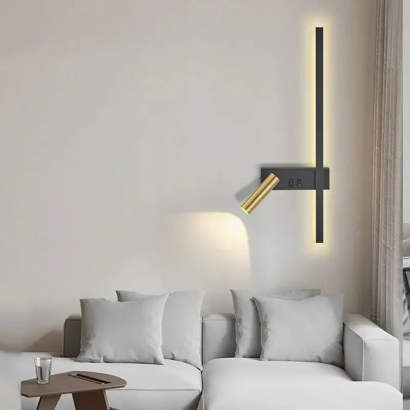 Akagi – Lampe murale moderne de luxe lumière