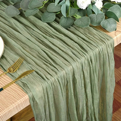 Raya – Voile-Chambray Tischläufer