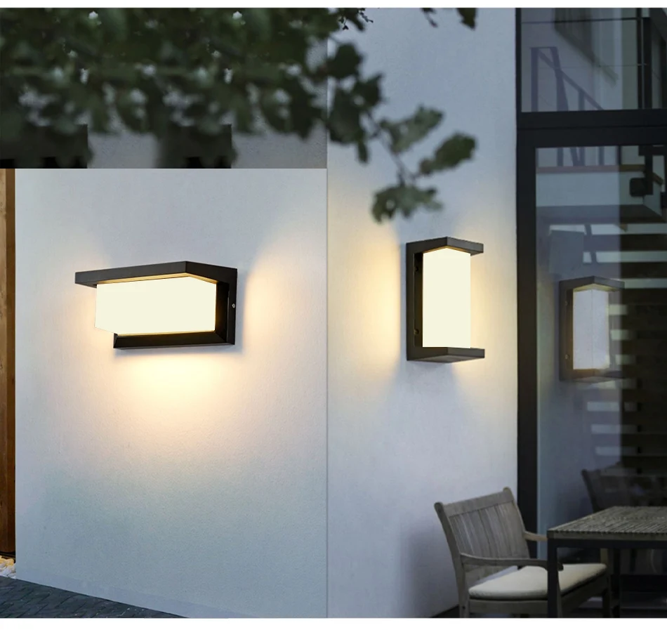 Niva – Applique Murale de Jardin Étanche