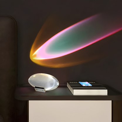 Aureon – Lampe de projection en cristal