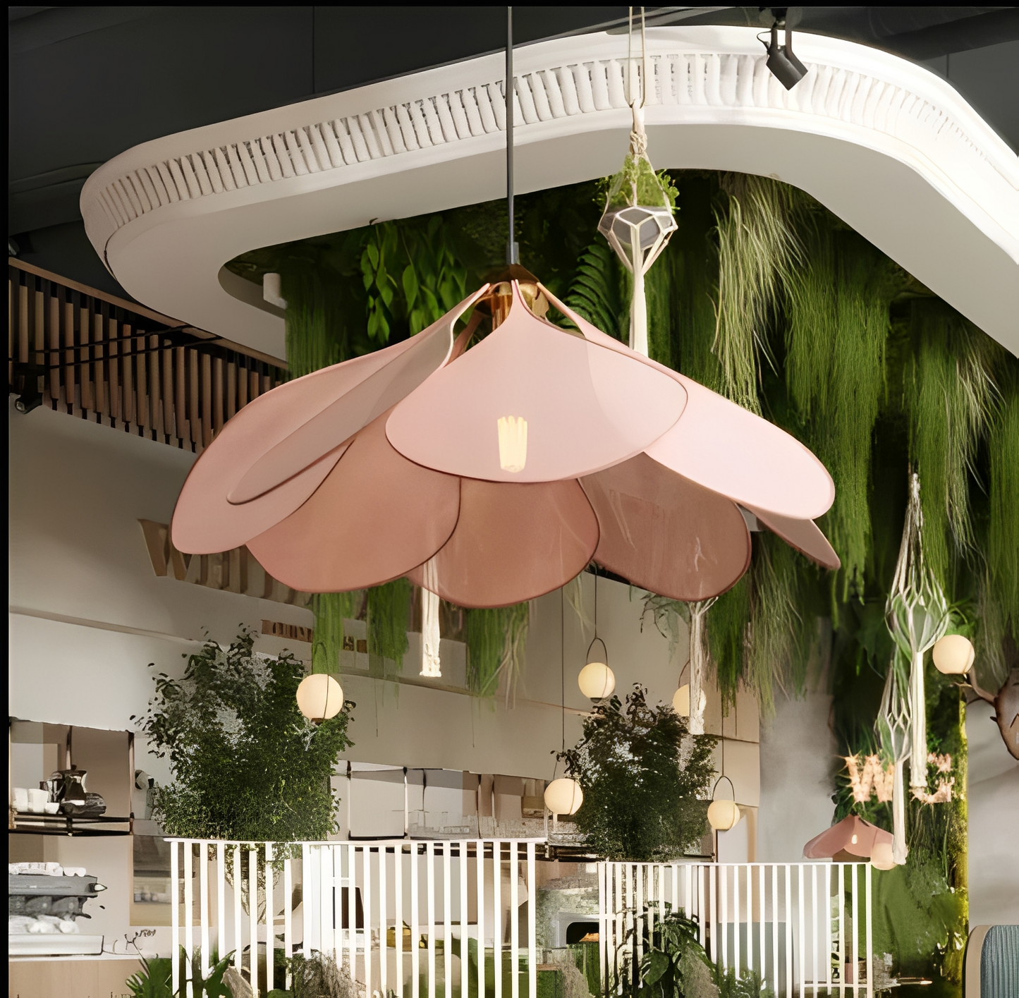 Patrick – Tissu Art Lustre Suspension